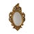 Small French Crested Mirror with Gold Leaf Gilt For Sale - Image 13 of 18