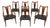 Mid-Century Modern Walnut Dining Chairs - Set of 6 For Sale