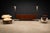 Produced in the 1960s by Novo Rumo, this Brazilian Modern credenza is distinguished by its sculptural bow-shaped detailing...