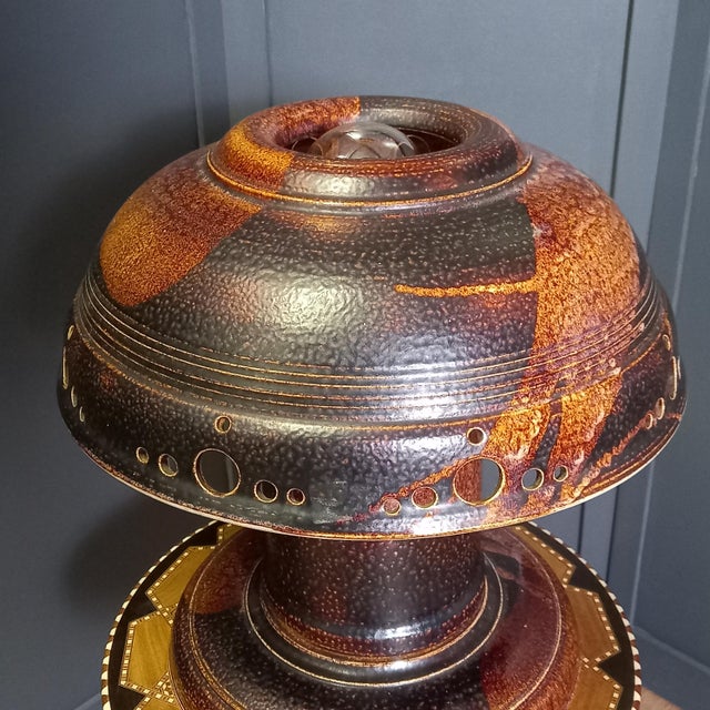 Vintage Mushroom Table Lamp, 1960s For Sale - Image 6 of 8