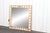 1990s Square Bleached Blossom Mother of Pearl Inlay Mirror For Sale - Image 5 of 9