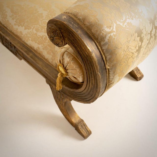 French Baroque Roman Bench, 1700s For Sale - Image 5 of 8