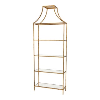 Chelsea House Inc Gilt Shelf For Sale