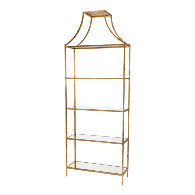 Chelsea House Inc Gilt Shelf For Sale