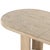 Made from light-finished oak, an oval-shaped dining table flaunts eye-catching curves, with an extension feature that...