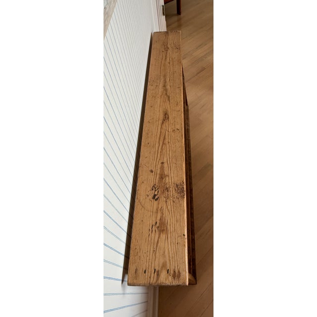 Antique English Pine Edwardian Plate Rack for 50 Dishes For Sale - Image 9 of 17