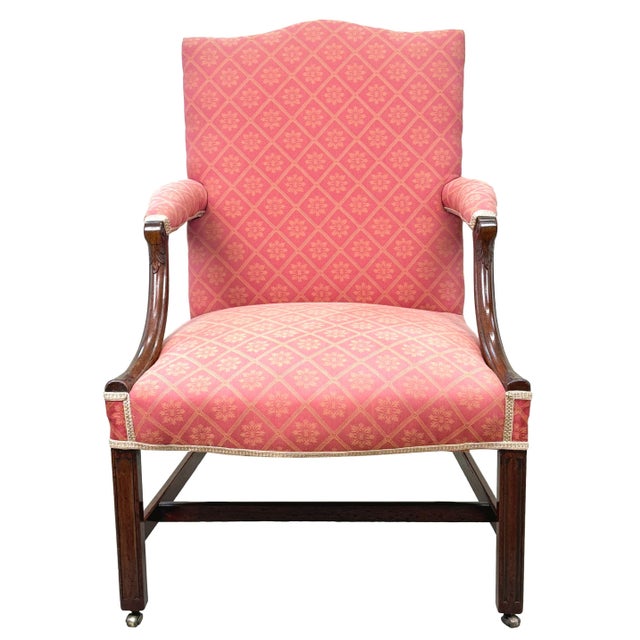 18th Century Georgian Mahogany Gainsborough Library Armchair, 1760 For Sale - Image 12 of 13