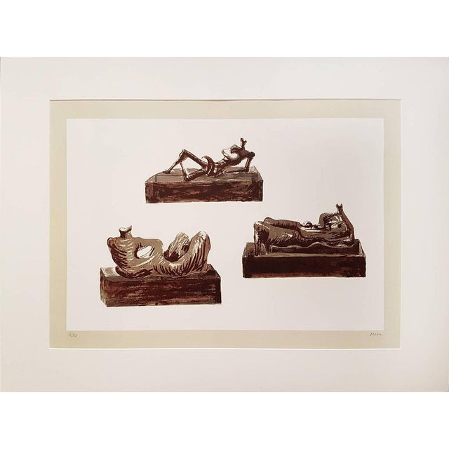 Lithograph, 1976. DImensions: 57x78 cm. Printed at the Curwen Studio and published by Rome’s Galleria Marino in 1976 in...