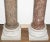 Traditional Antique Italian Marble Columns - A Pair For Sale - Image 3 of 10
