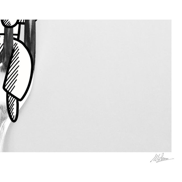 Melkio (Luca Melchionda), Fork, Silkscreen For Sale - Image 4 of 5