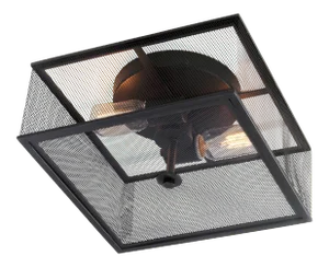 Emma Flush Mount - Black