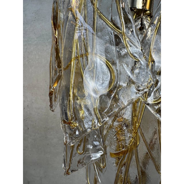Vintage Murano Glass Chandelier from La Murrina For Sale - Image 10 of 14