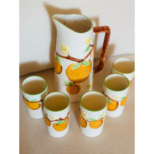 Vintage Juice Serving Set For Sale - Image 4 of 7