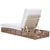 Transitional Gillian Chaise Lounge, Natural/White For Sale - Image 3 of 12