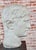 18th Century Antique Marble Head of a Roman Emperor With Stand For Sale - Image 5 of 10