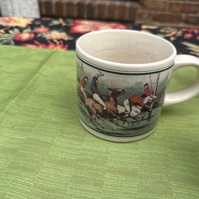 Up for consideration is a beautiful trio of equestrian mugs. These would look lovely in your home and they are a great...
