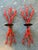 Elevate your coastal or Hollywood Regency-inspired home with this vibrant pair of vintage coral branch wall sconces. These...