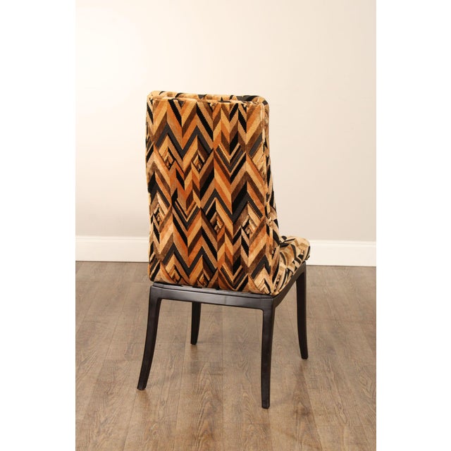 Custom Craft Set Of Six Upholstered Dining Chairs For Sale - Image 14 of 18