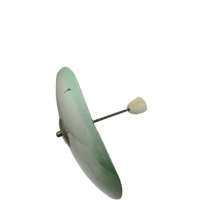 Metal Postmodern Chandelier in Brass and Glass, Poland, 1970s For Sale - Image 7 of 10