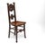 English Edwardian Oak Side Chair with Carved Green Man, 1890s For Sale - Image 3 of 12