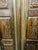 Mid-Century Modern Antique Indian Temple Doors Hand Carved Om Double Doors – Ornate Rustic Wood Entryway 82 For Sale - Image 3 of 7