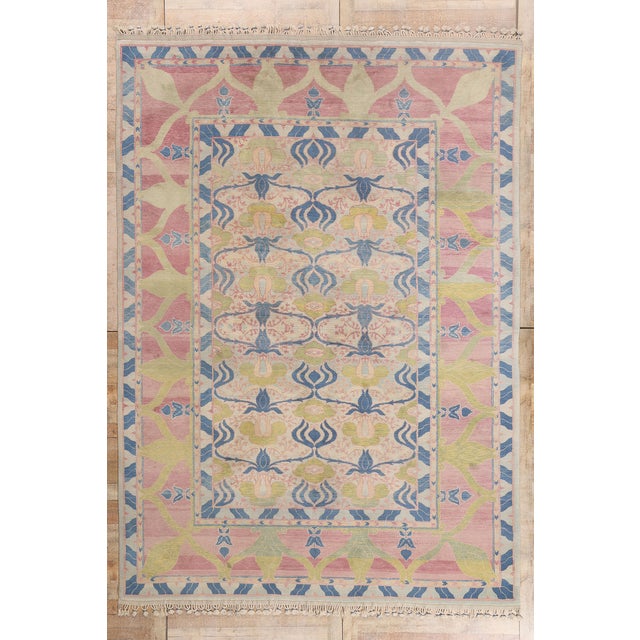 Vintage Turkish Oushak Rug, 09'02 X 13'00 For Sale - Image 10 of 10