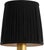 Traditional Visual Comfort Signature 5" Pleated Black Linen Shade For Sale - Image 3 of 3