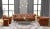 Brown Pasargad Home Genuine Leather Chester Bay Tufted Loveseat For Sale - Image 8 of 10