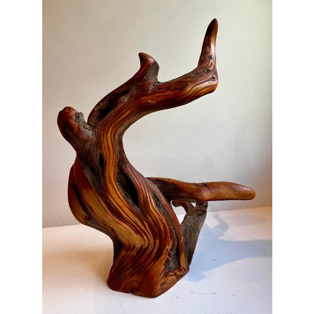Juniper Wood Bud Vase For Sale - Image 9 of 12