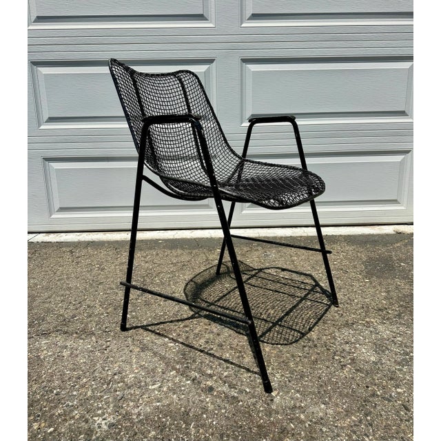 Mid-Century Modern Vintage Russell Woodard "Sculptura" Armchairs - Set of 4 For Sale - Image 3 of 8