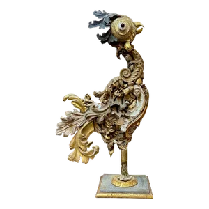 Italian Giltwood Fragment Sculpture