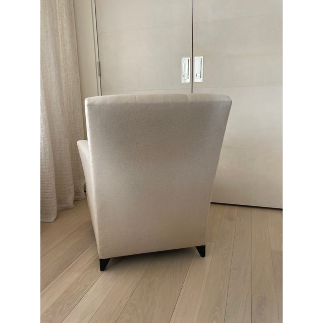 Camel Vintage Donghia Attributed Eaton Club Chair For Sale - Image 8 of 12