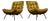 Pair of “Costela” Armchairs in Brazilian Hardwood & Olive Mohair, by Martin Eisler, Brazil, 1956 For Sale