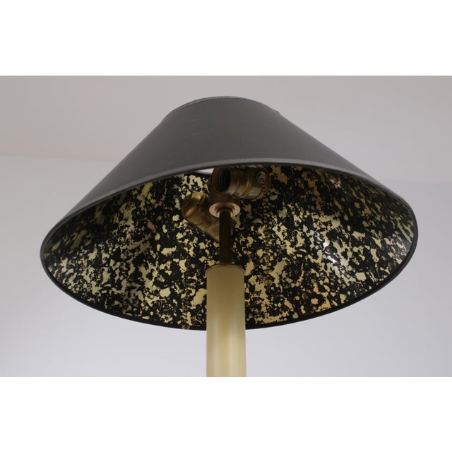 1990s Visual Comfort Brass Base Candlestick Lamps - a Pair For Sale - Image 9 of 12