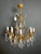 1900s Louis XV style crystal and bronze chandelier For Sale - Image 12 of 12