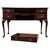 Antique English Mahogany Writing Table, 1920 For Sale - Image 3 of 12
