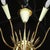 Mid-Century Polished Brass & Green Enamel 12 Light Chandelier by Stilnovo For Sale - Image 11 of 18