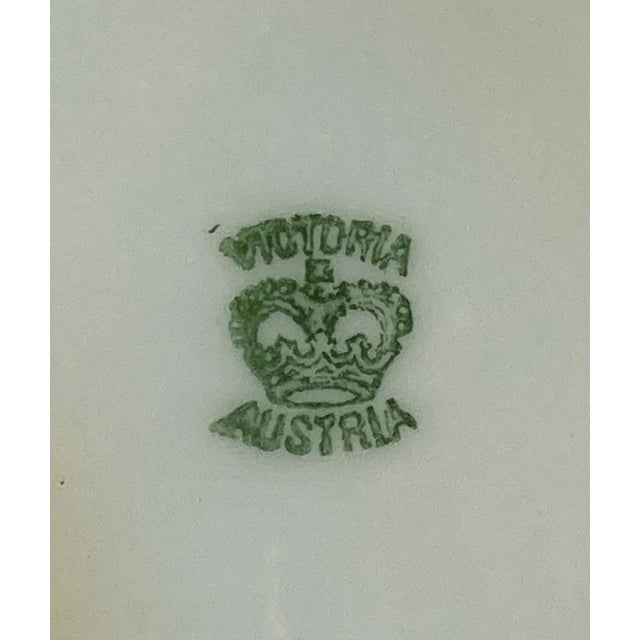 19th Century Austrian Art Nouveau-Styled Gold-Rimmed Porcelain Dinner Service, 65+ Pieces For Sale - Image 4 of 7