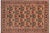 Black Shabby Chic Floral 1990's Pak-Persian Black/Gold Wool Rug - 6'1'' X 9'5'' For Sale - Image 8 of 9