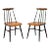 Teak Dining Chairs - a Pair For Sale