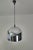 Chromed Metal Pendant Lamp, 1970s For Sale - Image 6 of 12