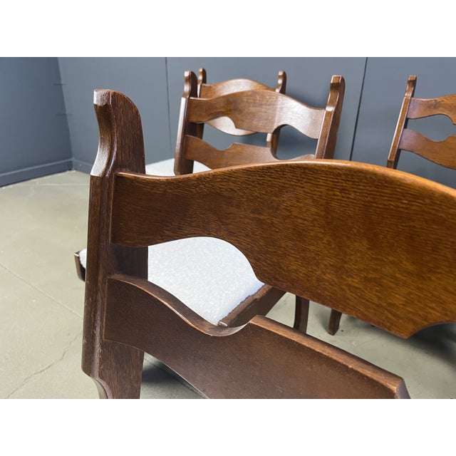 Brutalist Vintage Brutalist Dining Chairs, 1960s, Set of 6 For Sale - Image 3 of 9