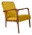 Armchair Model 04-B in Yellow Velour, 1960 For Sale
