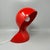 Mid-Century Modern Red Dalù Table Lamp by Vico Magistretti for Artemide, 1960s For Sale - Image 3 of 12