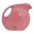 Fiestaware Homer Laughlin Disk Pitcher Rose Pink Jug Concentric Ring Style 4835b For Sale
