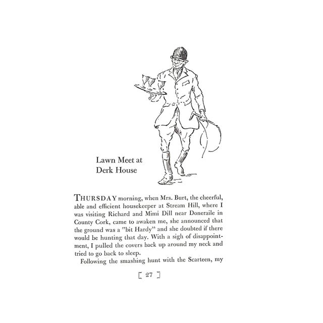 White "To Win the Hunt: A Virginia Foxhunter in Ireland" 1966 McIlvaine, Jane For Sale - Image 8 of 8