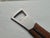 Metal Neptune Fish Bottle Opener in Leather and Steel by Carl Auböck for Amboss Midcentury, 1950s For Sale - Image 7 of 9