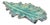 Majolica Platter in Aquamarine by Jardins en Fleur For Sale - Image 12 of 12