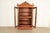 Late 19th Century R. J. Horner Style Antique Victorian Carved Walnut Bookcase Cabinet, Circa 1880s For Sale - Image 5 of 15