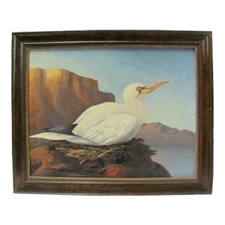 G.a. Steffen Oil Painting Of Bird For Sale